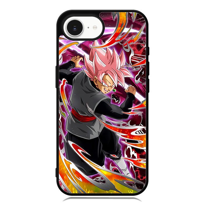 Goku Super saiyan black rose iPhone 16e Case FE1005