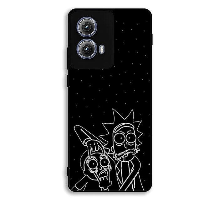 Rick And Morty Art Motorola Moto Edge 2024 Case FE5870