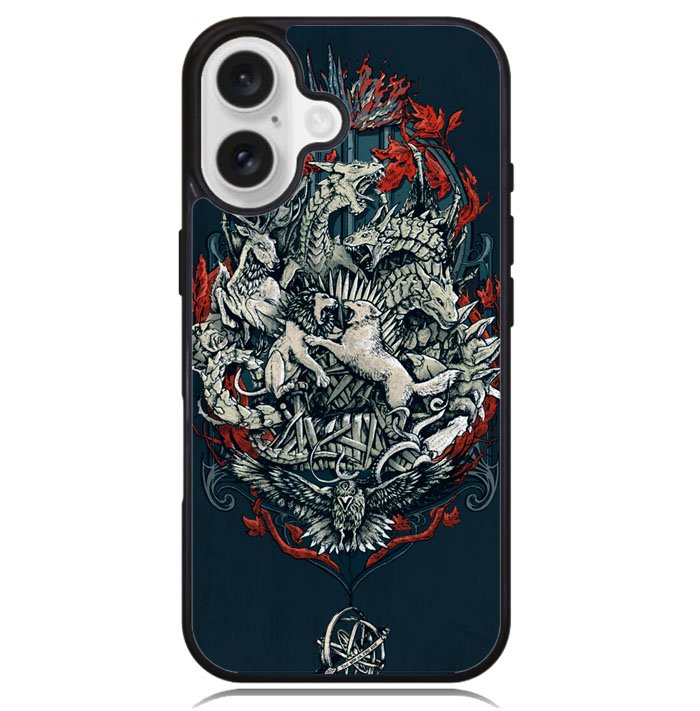Game Of Thrones 8 Z4537 iPhone 16 Plus Case