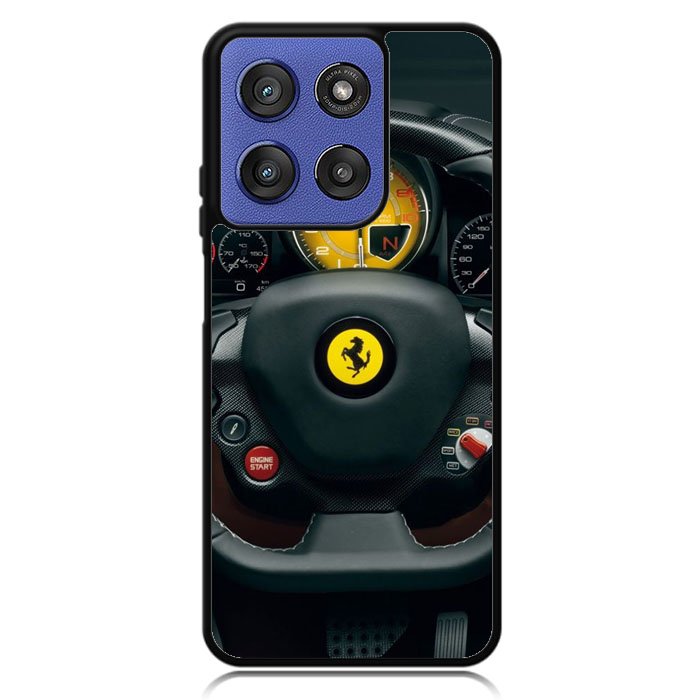 Red Ferrari Logo Z4552 Motorola Moto G Stylus 5G 2025 Case