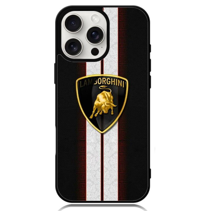 Lamborghini Logo Z4553 iPhone 16 Pro Case