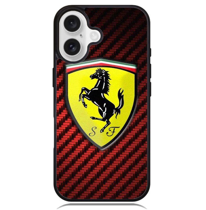 ferrari Logo Z4554 iPhone 16 Plus Case