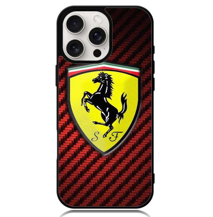 ferrari Logo Z4554 iPhone 16 Pro Case