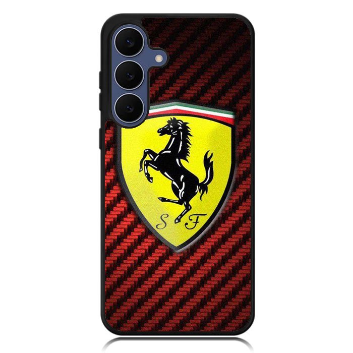 ferrari Logo Z4554 Samsung Galaxy S25 FE Case