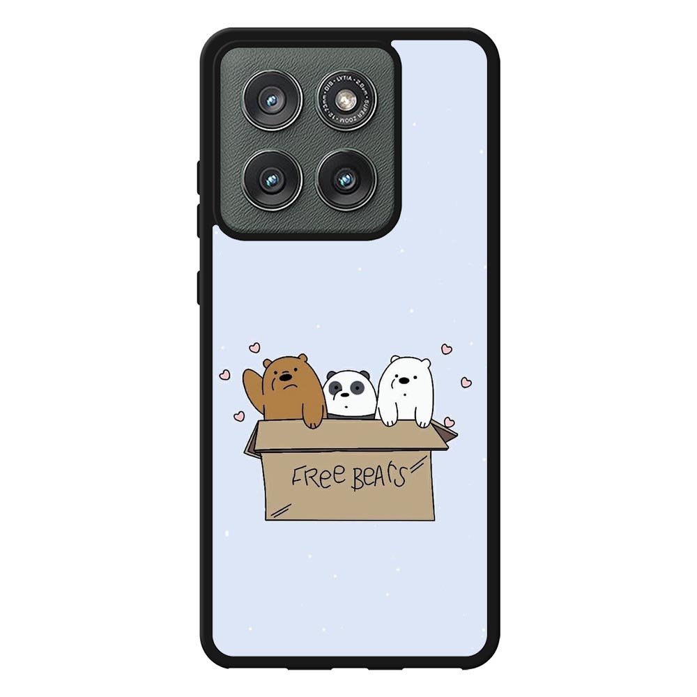 Free we bare bears Z4592 Motorola Moto Edge 2025 Case