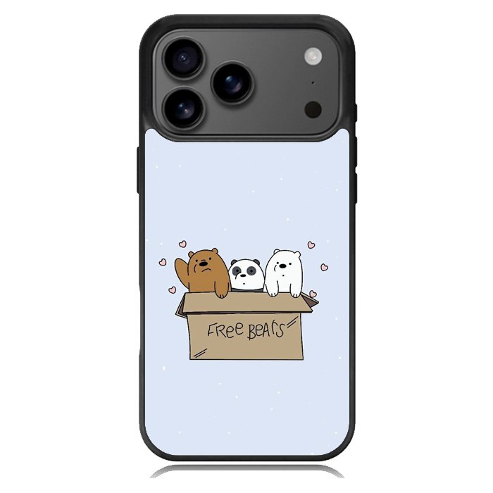 Free we bare bears Z4592 iPhone 17 Pro Case