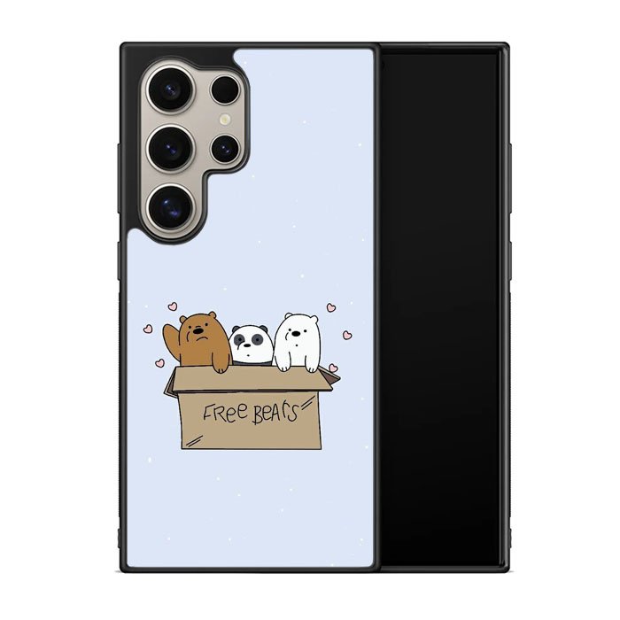 Free we bare bears Z4592 Samsung Galaxy S25 Ultra 5G Case