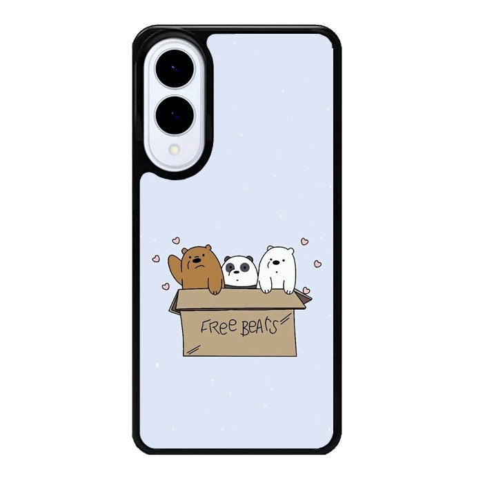 Free we bare bears Z4592 Samsung Galaxy S25 Edge Case