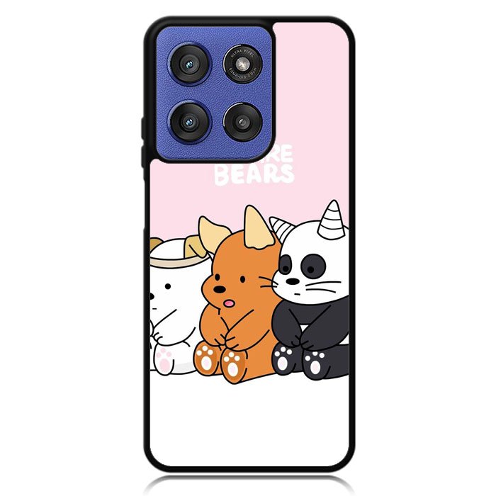 Cute we bare bears Z4593 Motorola Moto G Stylus 5G 2025 Case