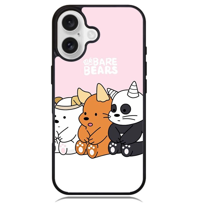 Cute we bare bears Z4593 iPhone 16 Case
