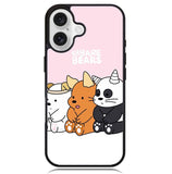 Cute we bare bears Z4593 iPhone 16 Plus Case