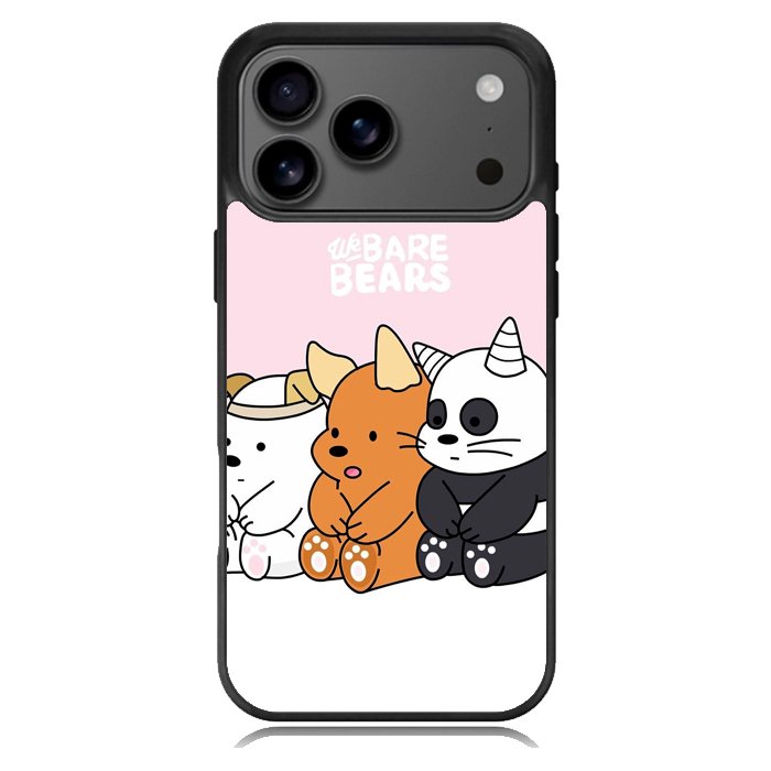 Cute we bare bears Z4593 iPhone 17 Pro Max Case