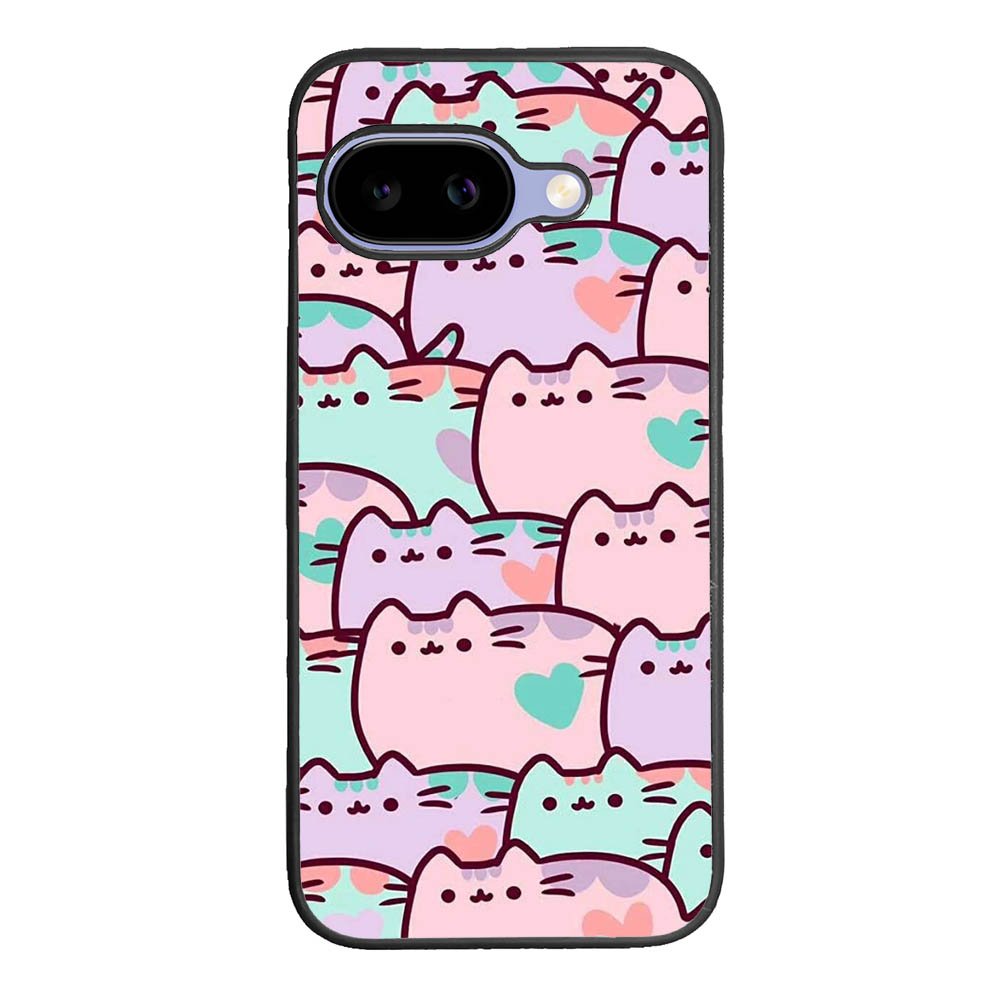 pusheen pattern Z4602 Google Pixel 10A Case