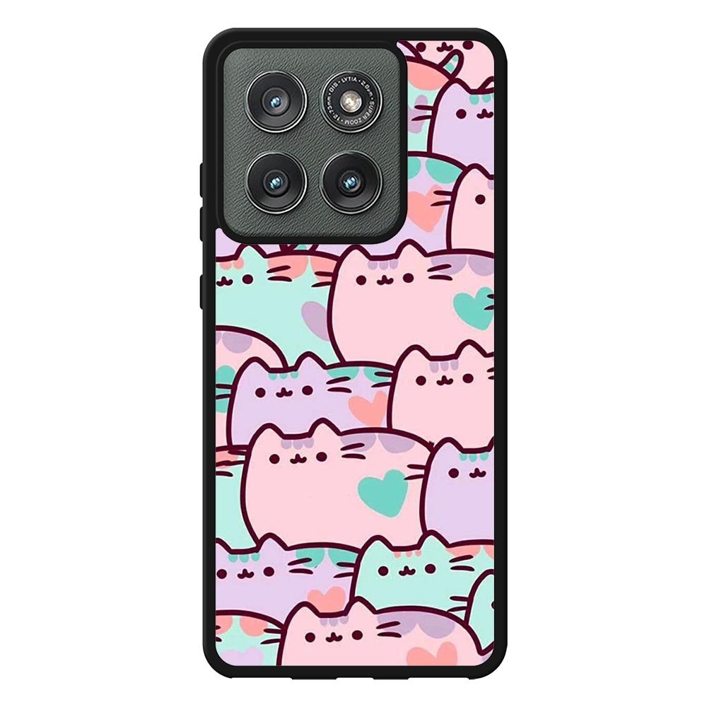 pusheen pattern Z4602 Motorola Moto Edge 2025 Case