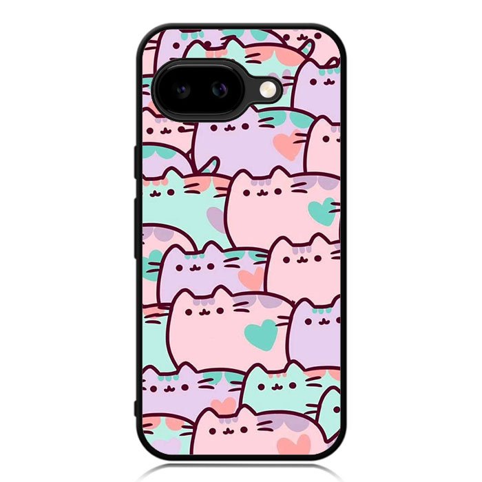 pusheen pattern Z4602 Google Pixel 9A Case