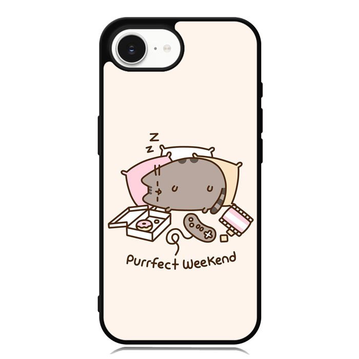 pusheen cat iPhone 16e Case FE1035
