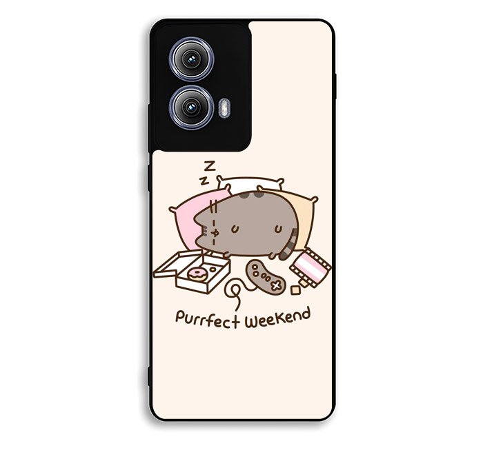 Pusheen Cat 1st Motorola Moto Edge 2024 Case FE5836