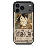 New Monkey D Luffy bounty poster Z4605 iPhone 17 Pro Max Case