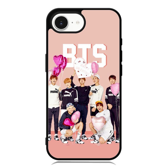 BTS Pink iPhone 16e Case