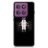 BTS Logo Army Z4700 Motorola Moto Edge 2025 | Moto Edge 60 Fusion | Moto Edge 60 Pro Case