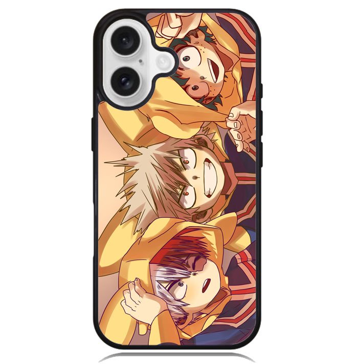 my hero academia pikachu Z5001 iPhone 16 Plus Case