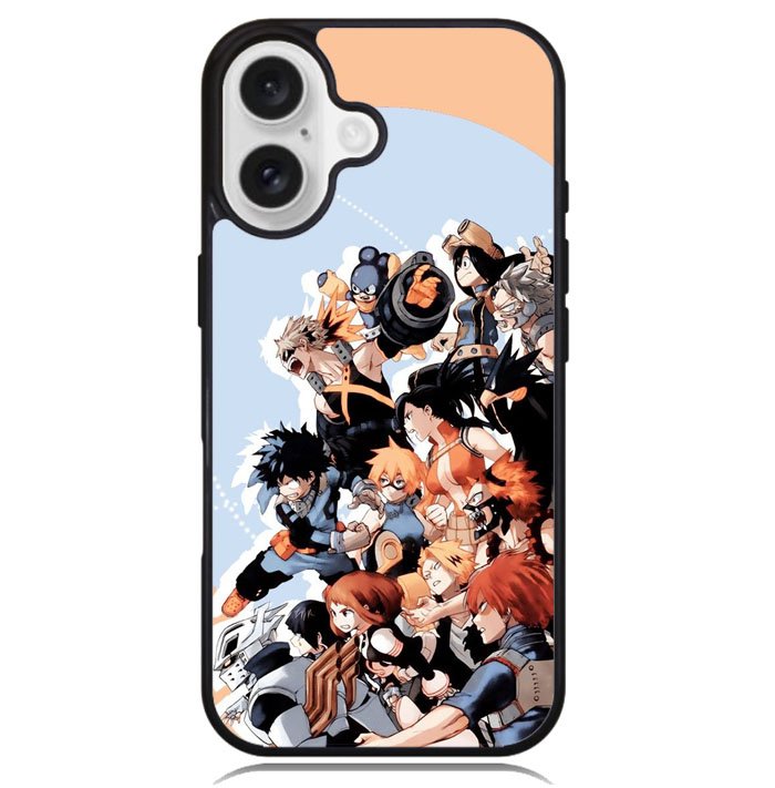 my hero academia full team Z5002 iPhone 16 Case