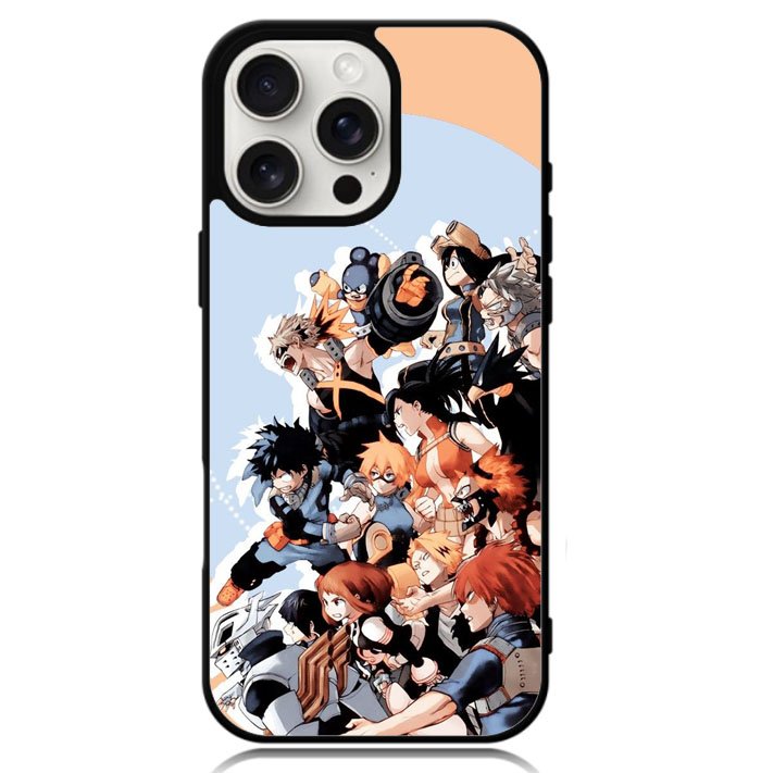 my hero academia full team Z5002 iPhone 16 Pro Case