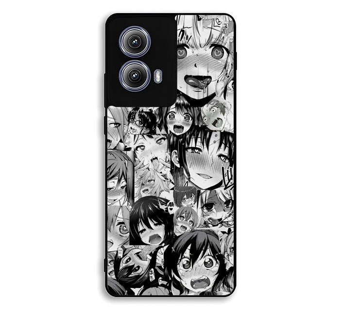ahegao anime Motorola Moto Edge 2024 Case FE1090
