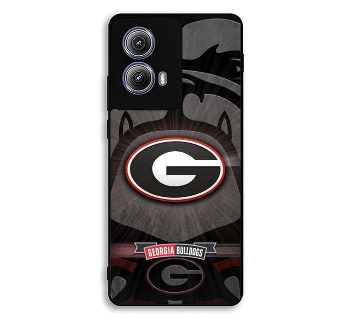 university georgia bulldogs Logo 1st Motorola Moto Edge 2024 Case FE5115