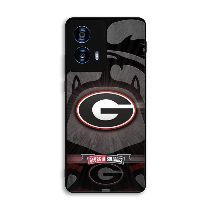 university georgia bulldogs Logo 1st Motorola Moto G Power 5G 2024 Case FE5115