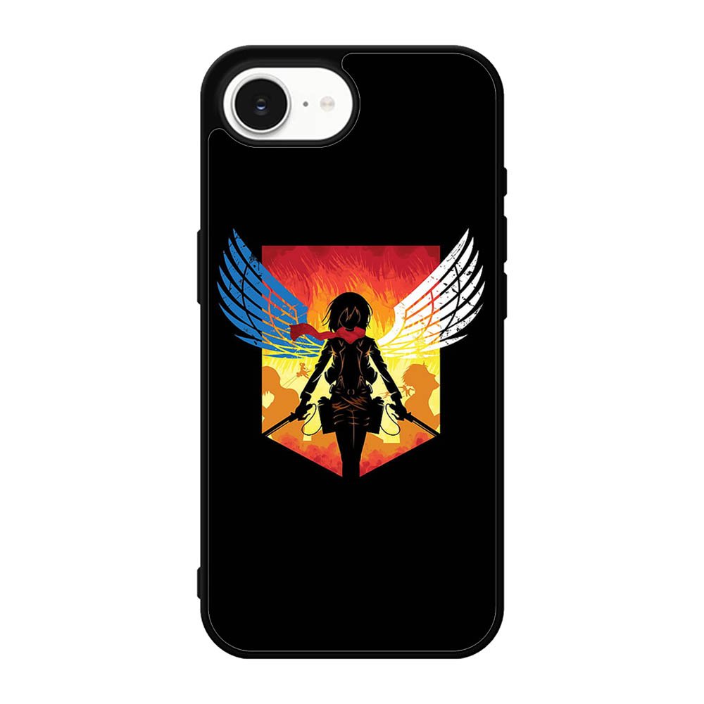 shingeki no kyojin mikasa Z5042 iPhone 17e Case