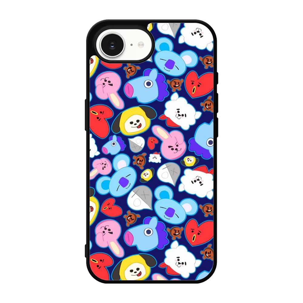 bt21 pattern Z5048 iPhone 17e Case