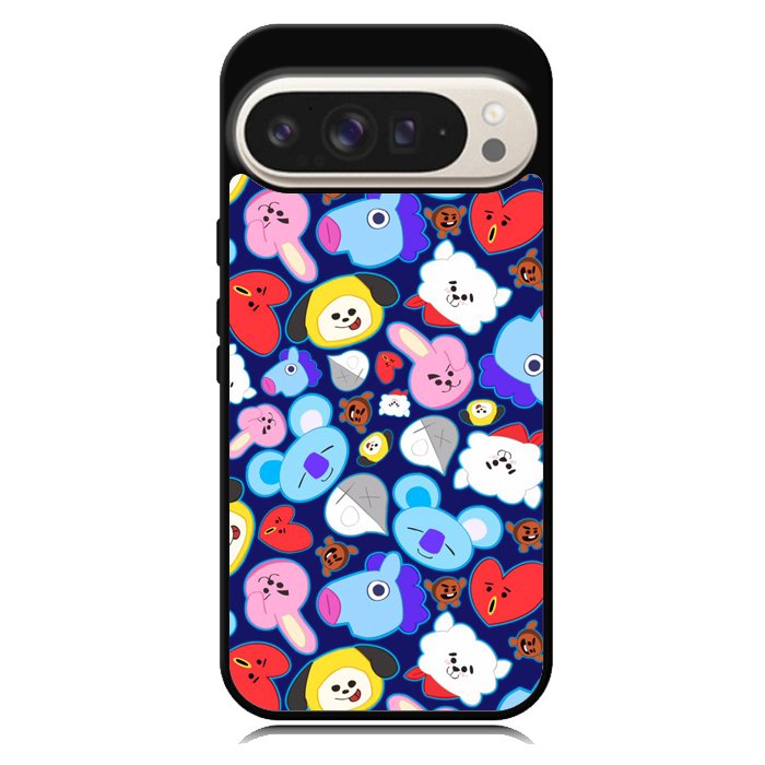 bt21 pattern Z5048 Google Pixel 9 | Google Pixel 9 Pro Case