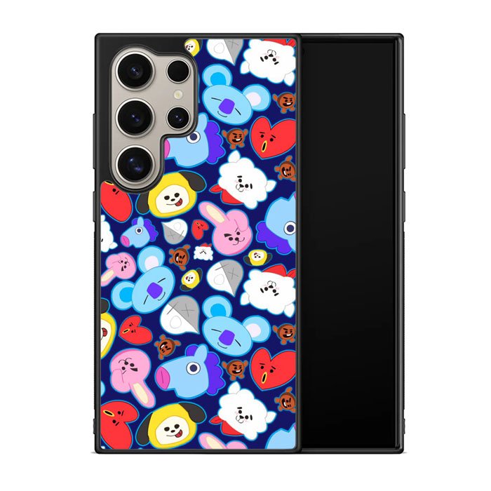 bt21 pattern Z5048 Samsung Galaxy S25 Ultra 5G Case