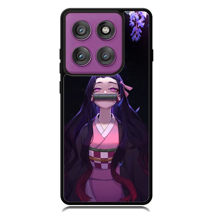 nezuko kimetsu no yaiba Z5063 Motorola Moto Edge 2025 | Moto Edge 60 Fusion | Moto Edge 60 Pro Case