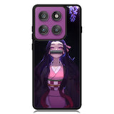 nezuko kimetsu no yaiba Z5063 Motorola Moto Edge 2025 | Moto Edge 60 Fusion | Moto Edge 60 Pro Case