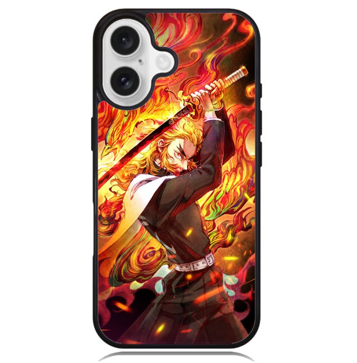 kimetsu no yaiba kyojuro Z5066 iPhone 16 Plus Case