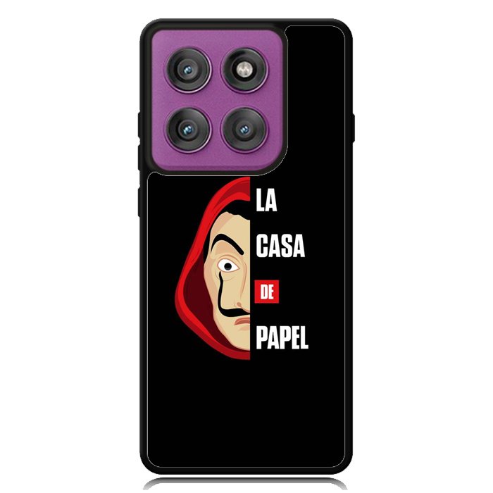 la casa de papel Z5068 Motorola Moto Edge 2025 | Moto Edge 60 Fusion | Moto Edge 60 Pro Case