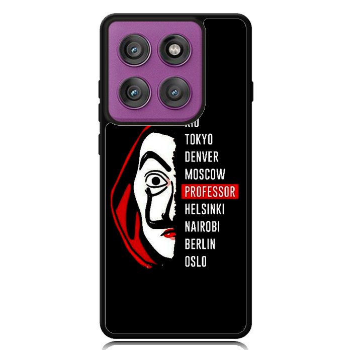 la casa de papel Z5071 Motorola Moto Edge 2025 | Moto Edge 60 Fusion | Moto Edge 60 Pro Case