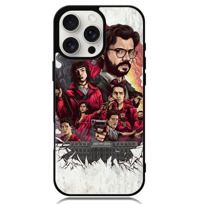 la casa de papel Z5074 iPhone 16 Pro Max Case