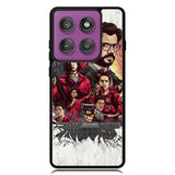 la casa de papel Z5074 Motorola Moto Edge 2025 | Moto Edge 60 Fusion | Moto Edge 60 Pro Case