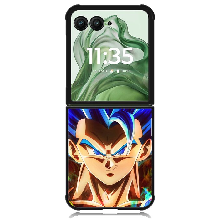 Dragon Ball Gogeta Z5125 Motorola Moto Razr+ Plus 2024/2025 Case, Motorola Razr 50 Ultra/50s Ultra Case