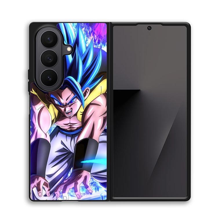 Gogeta Super Saiyan God Blue Z5128 Samsung Galaxy Z Fold 7 Case