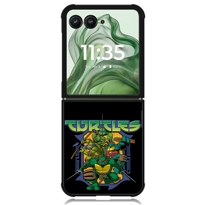 teenage mutant ninja turtles Z5133 Motorola Moto Razr+ Plus 2024/2025 Case, Motorola Razr 50 Ultra/50s Ultra Case
