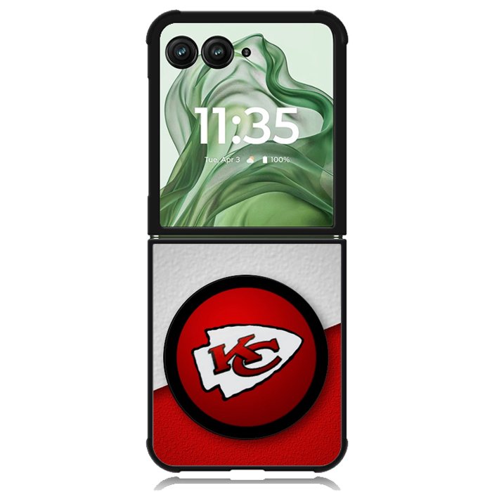 kansas city chiefs Logo Z5142 Motorola Moto Razr+ Plus 2024/2025 Case, Motorola Razr 50 Ultra/50s Ultra Case
