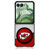 kansas city chiefs Logo Z5142 Motorola Moto Razr+ Plus 2024/2025 Case, Motorola Razr 50 Ultra/50s Ultra Case