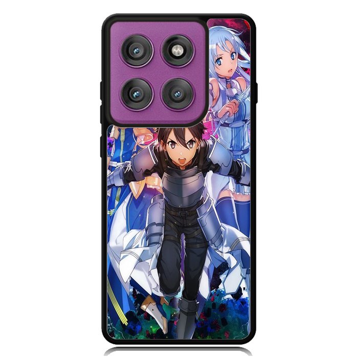 sword art online Z5147 Motorola Moto Edge 2025 | Moto Edge 60 Fusion | Moto Edge 60 Pro Case