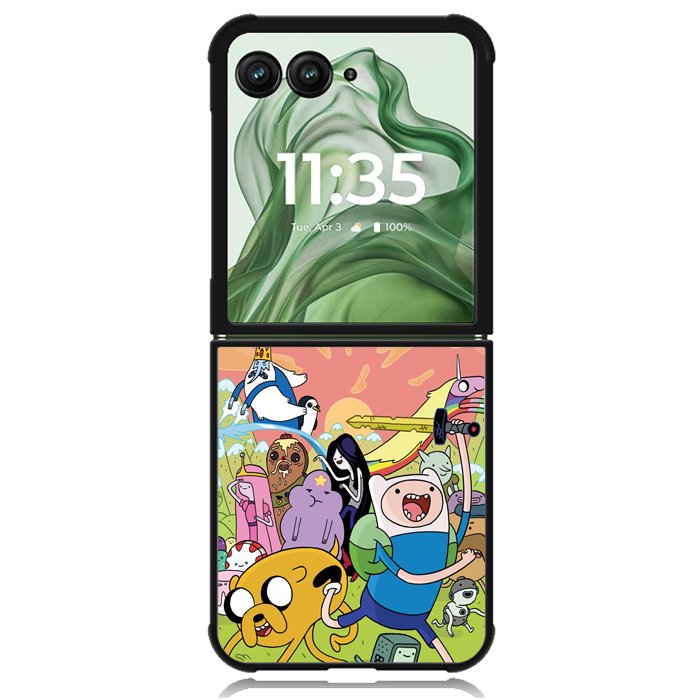 adventure time Z5148 Motorola Moto Razr+ Plus 2024/2025 Case, Motorola Razr 50 Ultra/50s Ultra Case