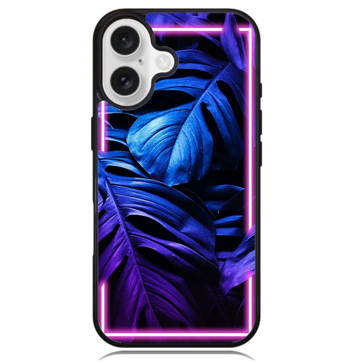 monstera neon Z8000 iPhone 16 Case