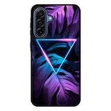 Neon Triangle Monstera Z8001 Samsung Galaxy A17 5G Case